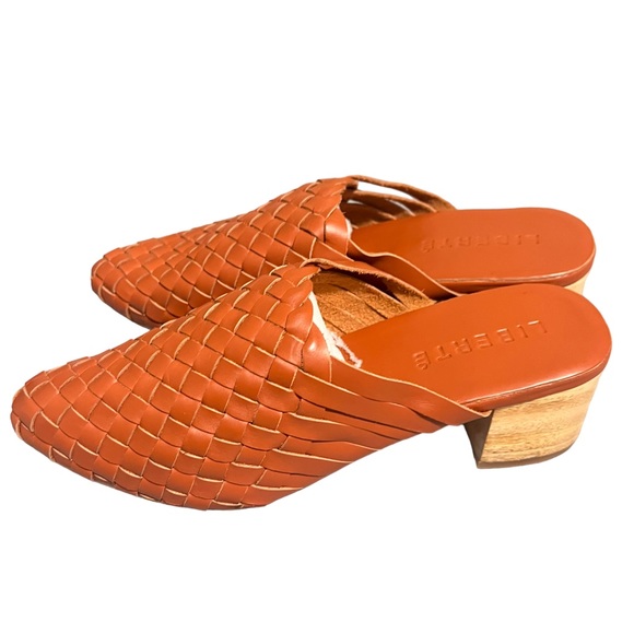 liberte woven mules
